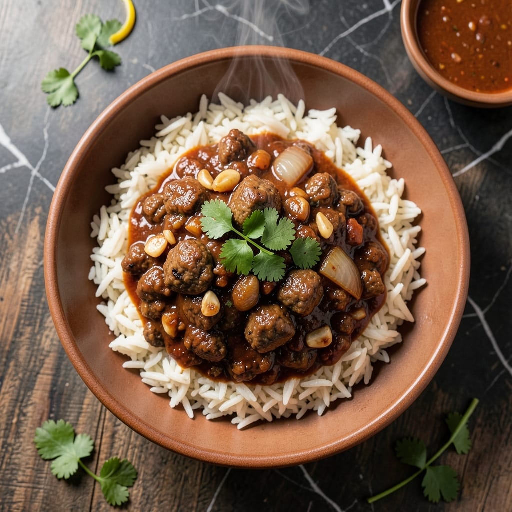 Chili and Rice Recipe: Hearty One-Pot Meal with Bold Texas Flavors