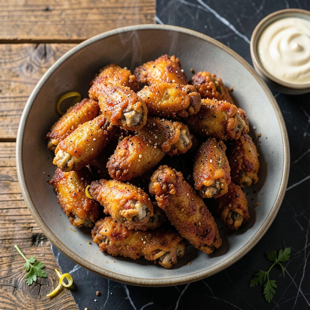 Fried Chicken Wings Recipe Deep Fryer: Crispy Gold With Spicy Kick