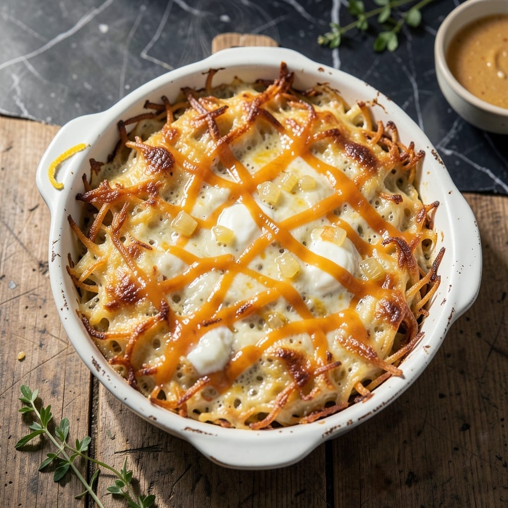 Paula Deen Hashbrown Casserole Recipe: Cheesy Potato Bake With Crunchy Topping