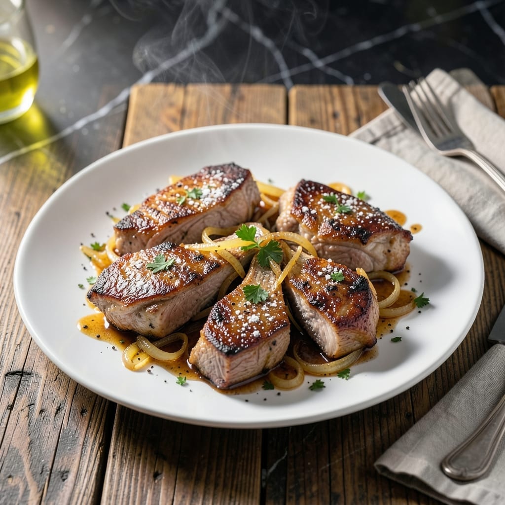 Recipe for Braised Pork Chops: Dutch Oven Herb-Infused Succulence