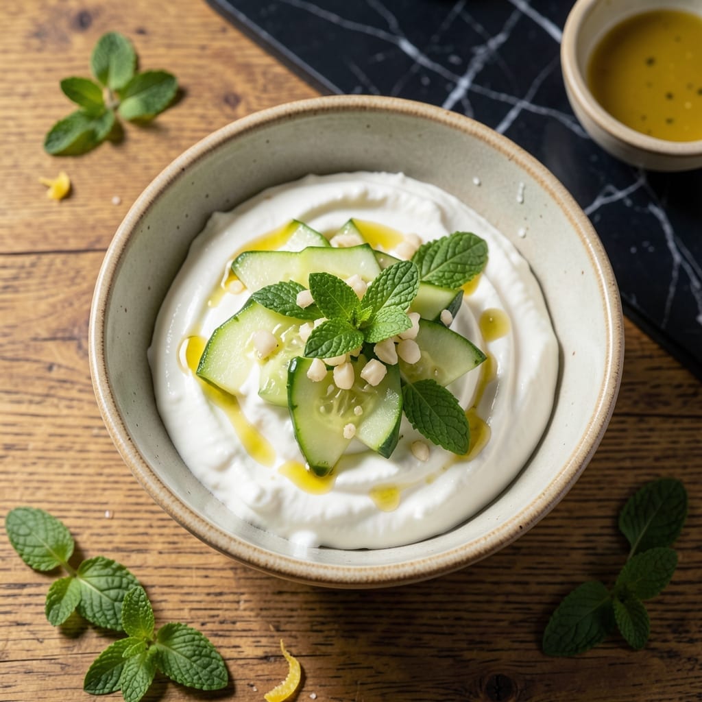 Tzatziki Recipe With Sour Cream: Refreshing Cucumber-Mint Blend