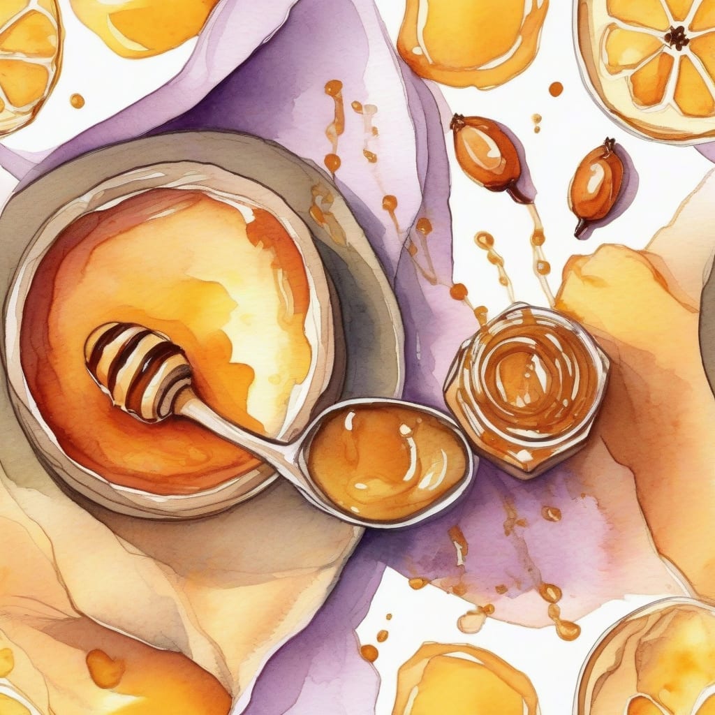 saffron honey recipe