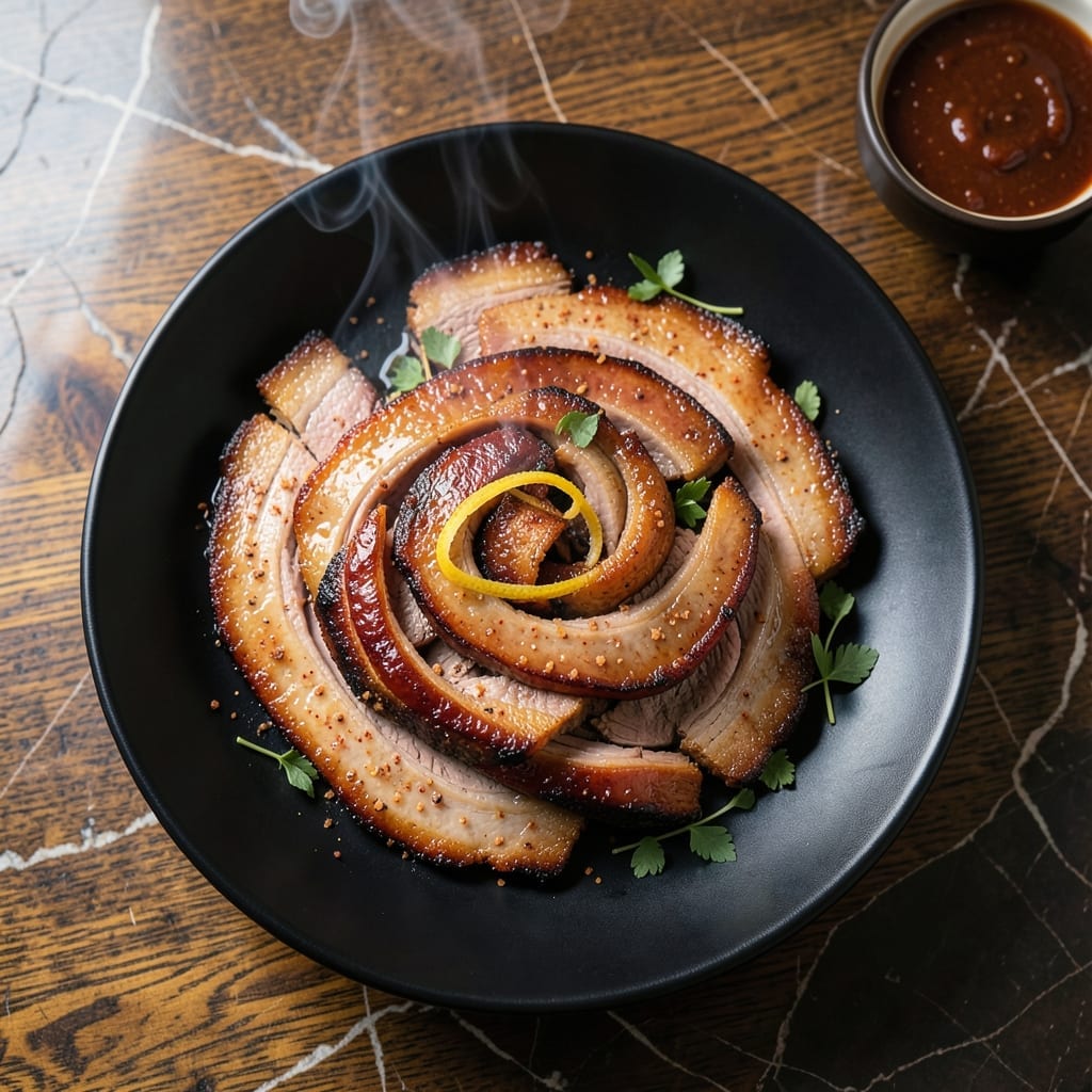 Barbecue Pork Belly Strips Recipe: Smoke-Kissed Crisp and Succulent Bites