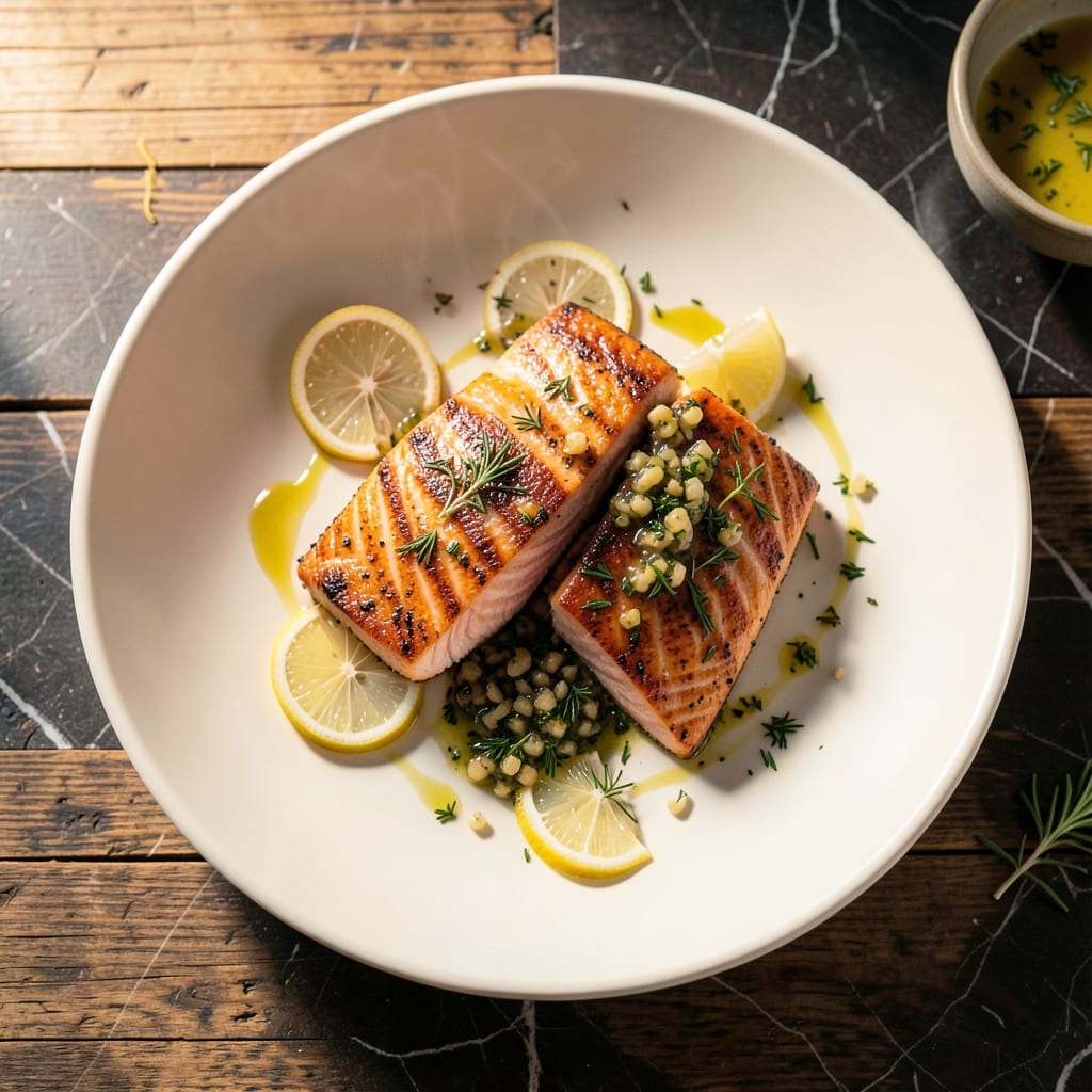 Salmon Recipe Dinner: Flaky Fillets With Lemon-Herb Brightness