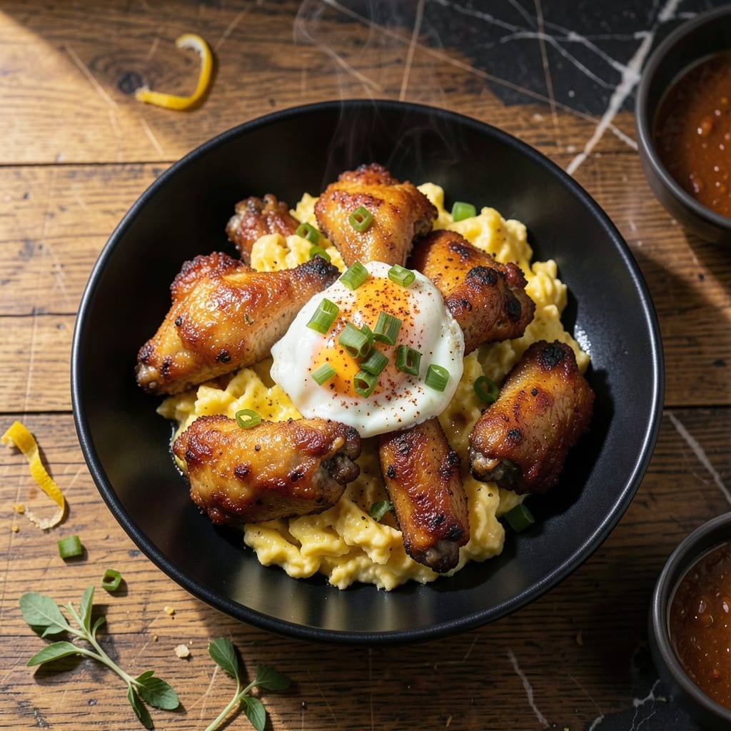 Fried Chicken Wings Recipe With Eggs: Extra Crispy Golden Crunch