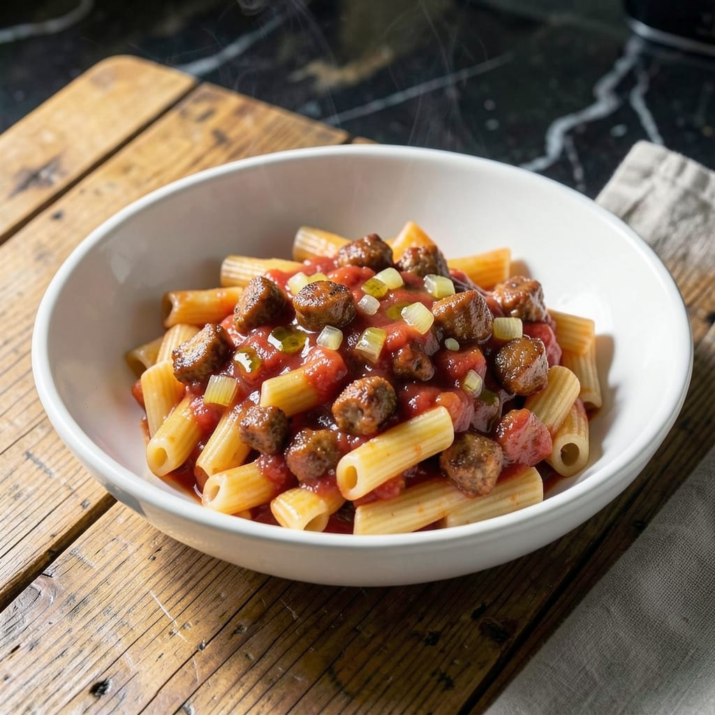Cooper's Hawk Country Rigatoni Recipe: Creamy Tomato Sauce With Sausage