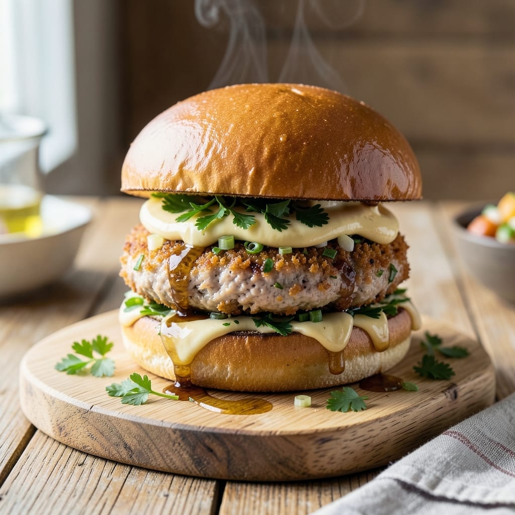 Chicken Burger Recipe Ground Chicken: Juicy Patties With Herb-Infused Crispiness