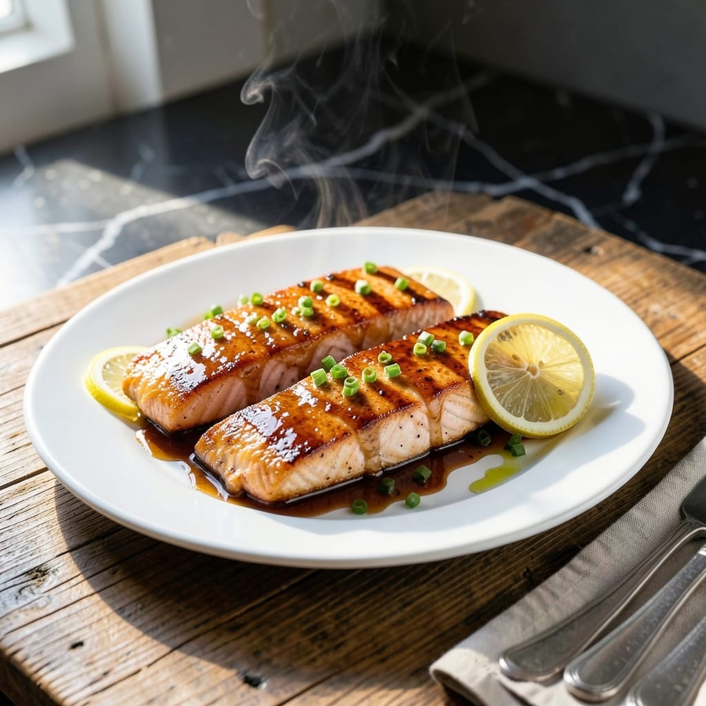 Whiskey Glazed Salmon Yard House Recipe: Sweet and Smoky Restaurant Replica
