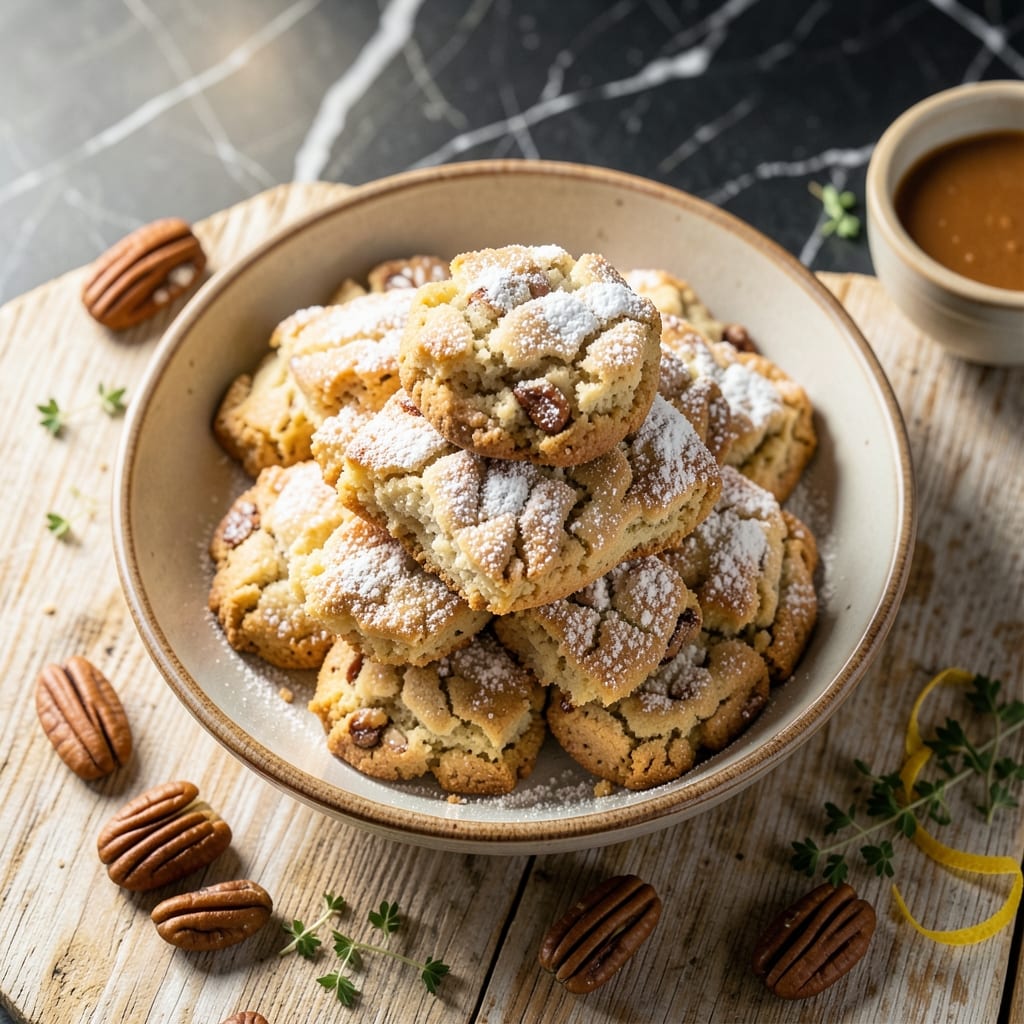 Pecan Sandies Recipe Betty Crocker: Buttery Shortbread With Toasted Nut Crunch