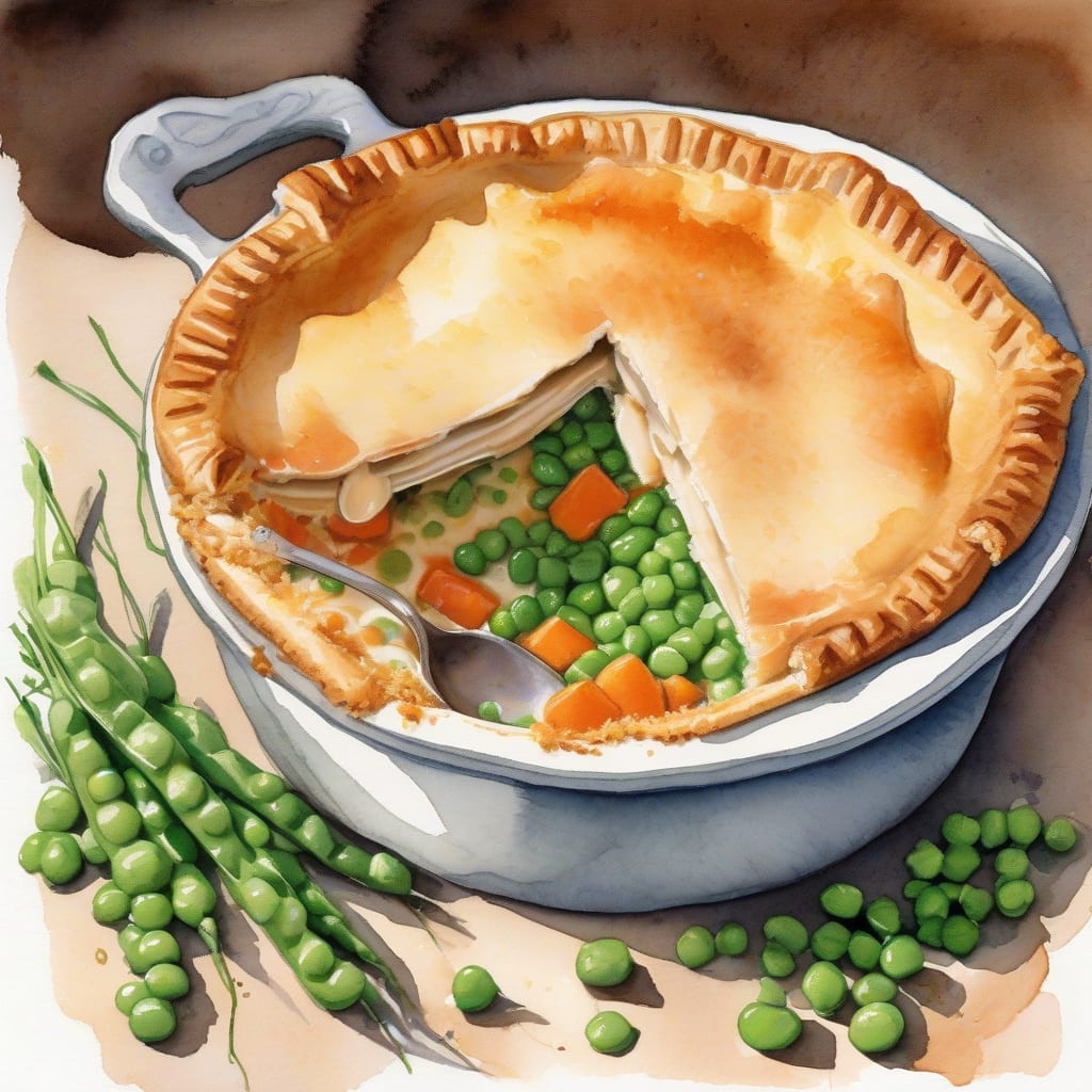 chicken pot pie recipe small