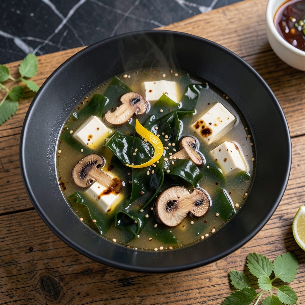 Seaweed Soup Recipe Vegan: Umami-Rich Broth with Silky Tofu