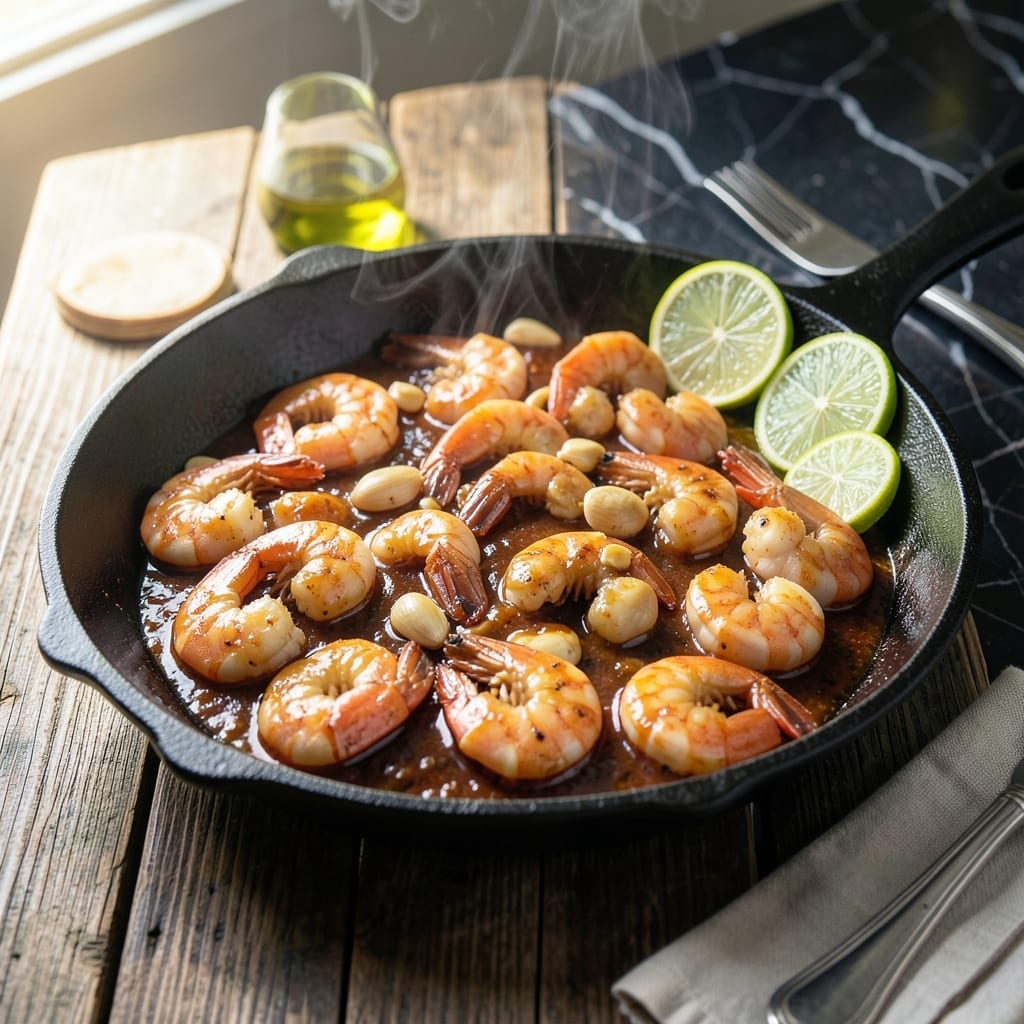 Creole Barbecue Shrimp Recipe: Garlic-Butter Baste With Bold Spice