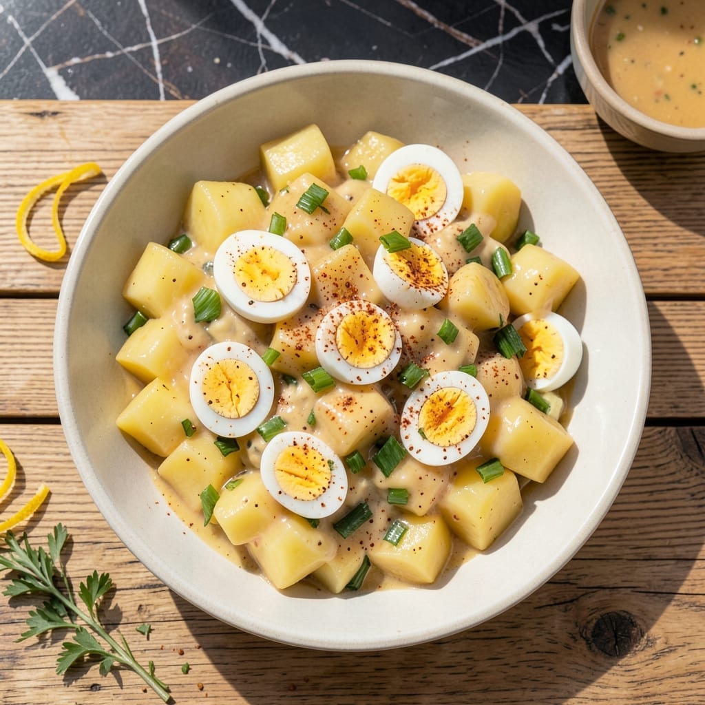 Potato Salad Recipe With Cooked Dressing: Grandma's Secret Tangy Crunch
