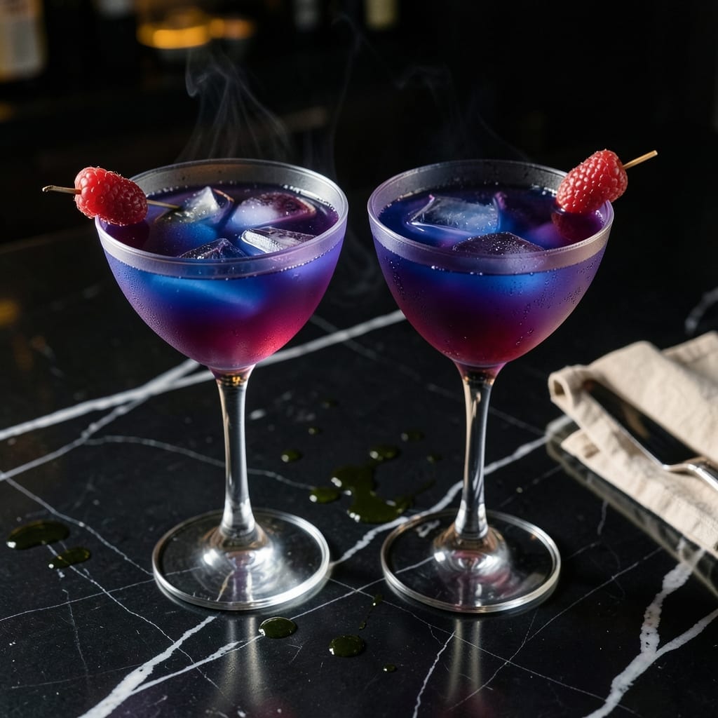 Purple Martini Recipe: Vibrant Berry Vodka Elegance