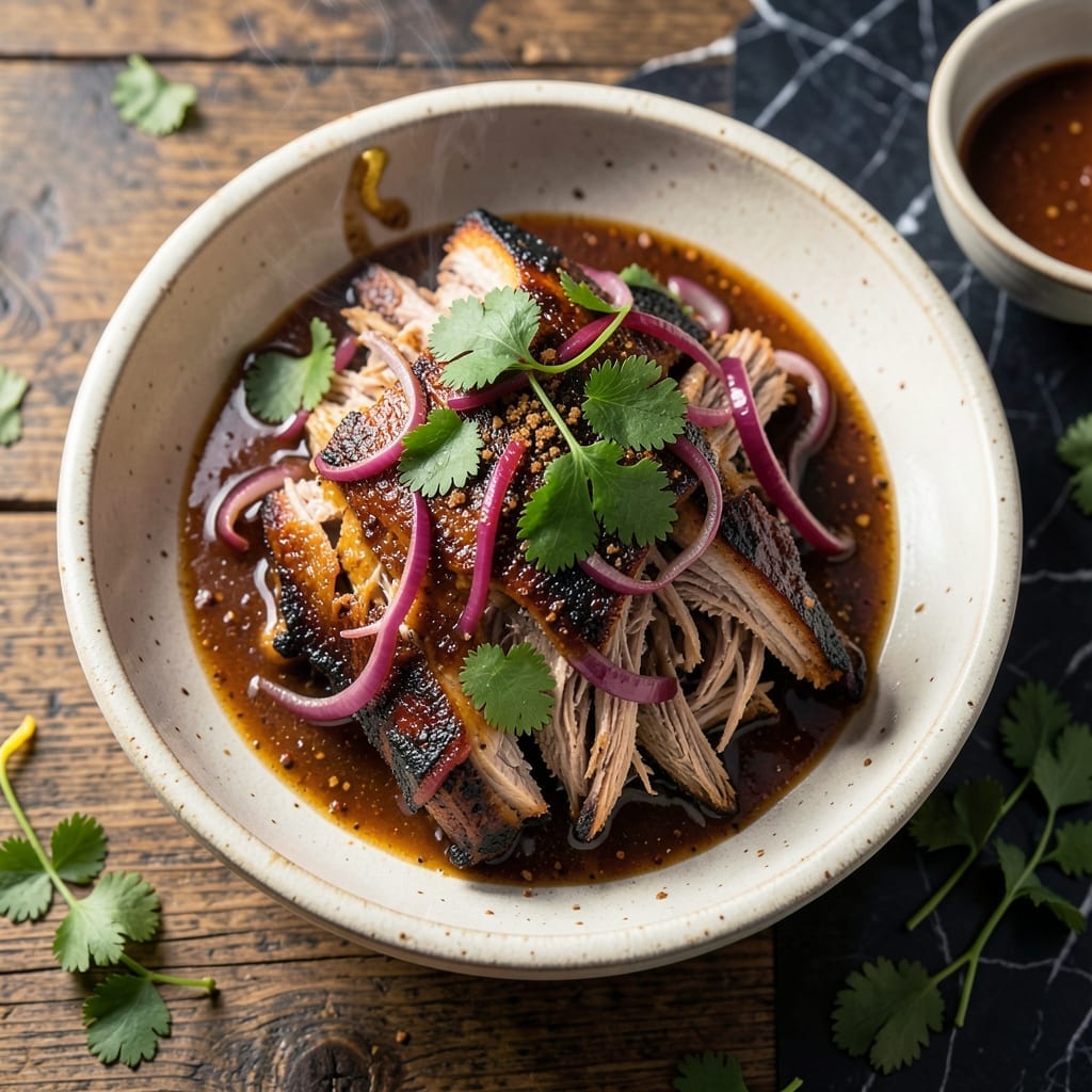 Barbecue Pork Shoulder Recipe: Vinegar-Based Carolina Tradition
