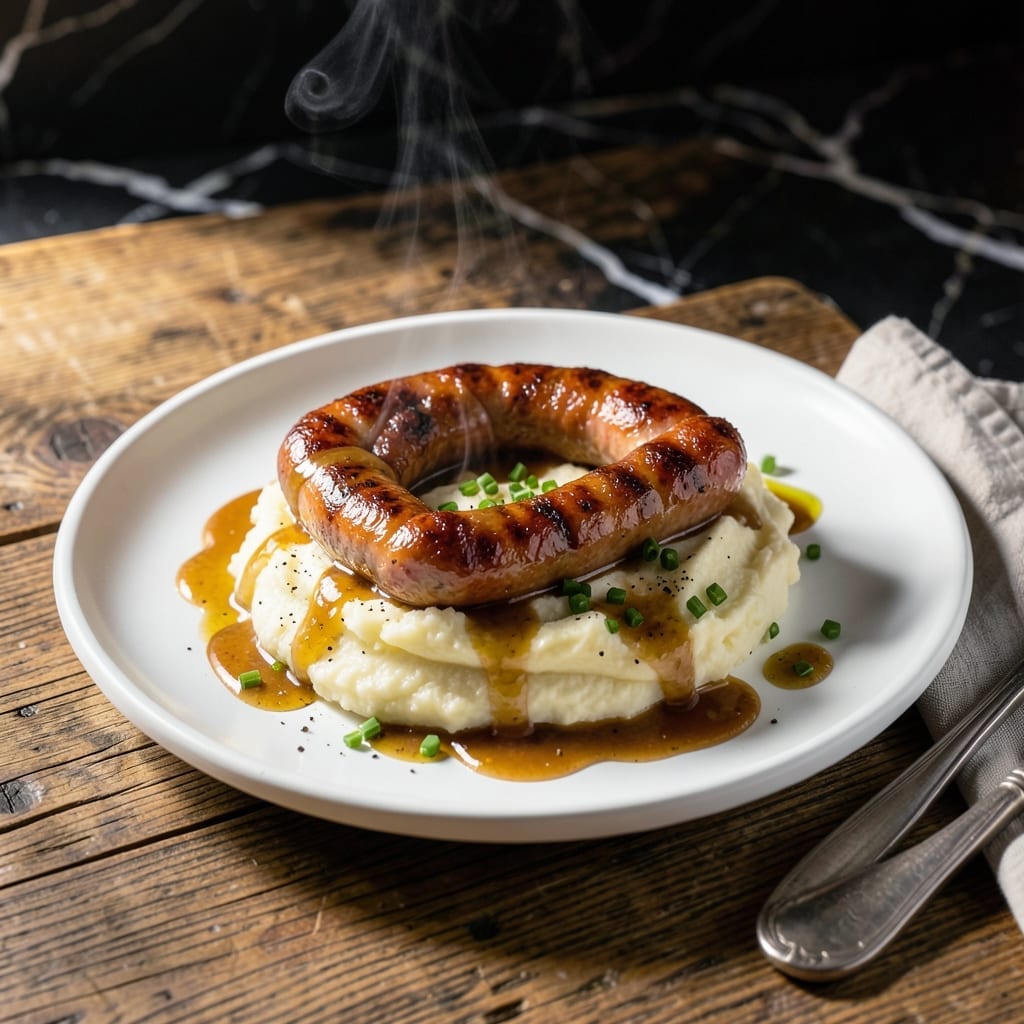 Gordon Ramsay Bangers and Mash Recipe: Pub-Style Sausages With Onion Gravy