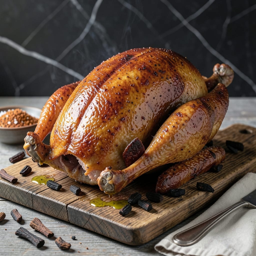 BBQ Pitmasters Smoked Turkey Recipe: Fall-Off-The-Bone Smokiness