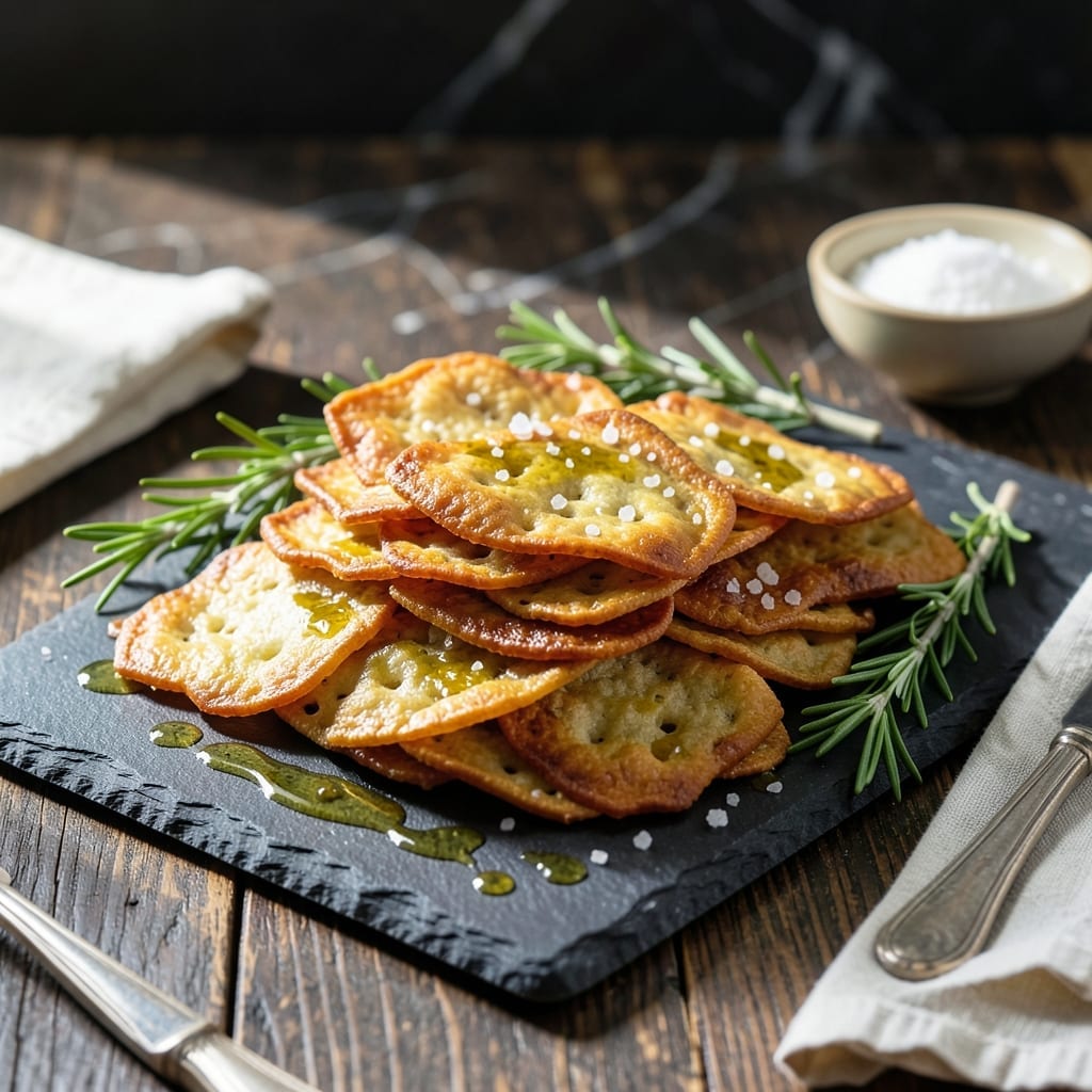 Potato Crackers Recipe: Crunchy Homemade Snack With Thin Flaky Layers