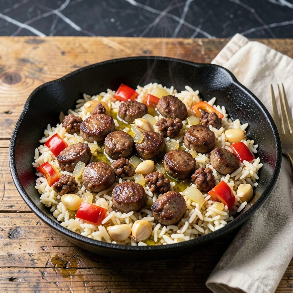 Recipe Using Italian Sausage and Rice: One-Pot Savory Feast