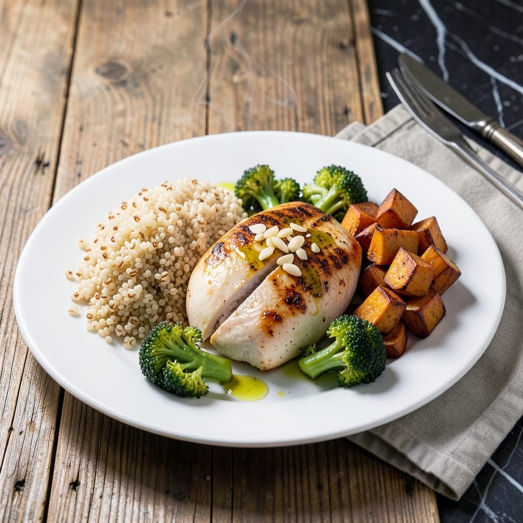 Recipe For Nutritious Food: Balanced Meal With Wholesome Ingredients