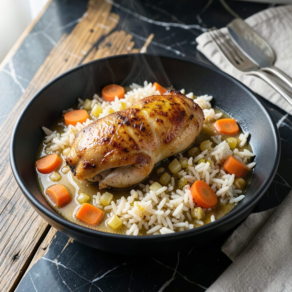 Recipe for Boil Chicken and Rice: One-Pot Weeknight Meal