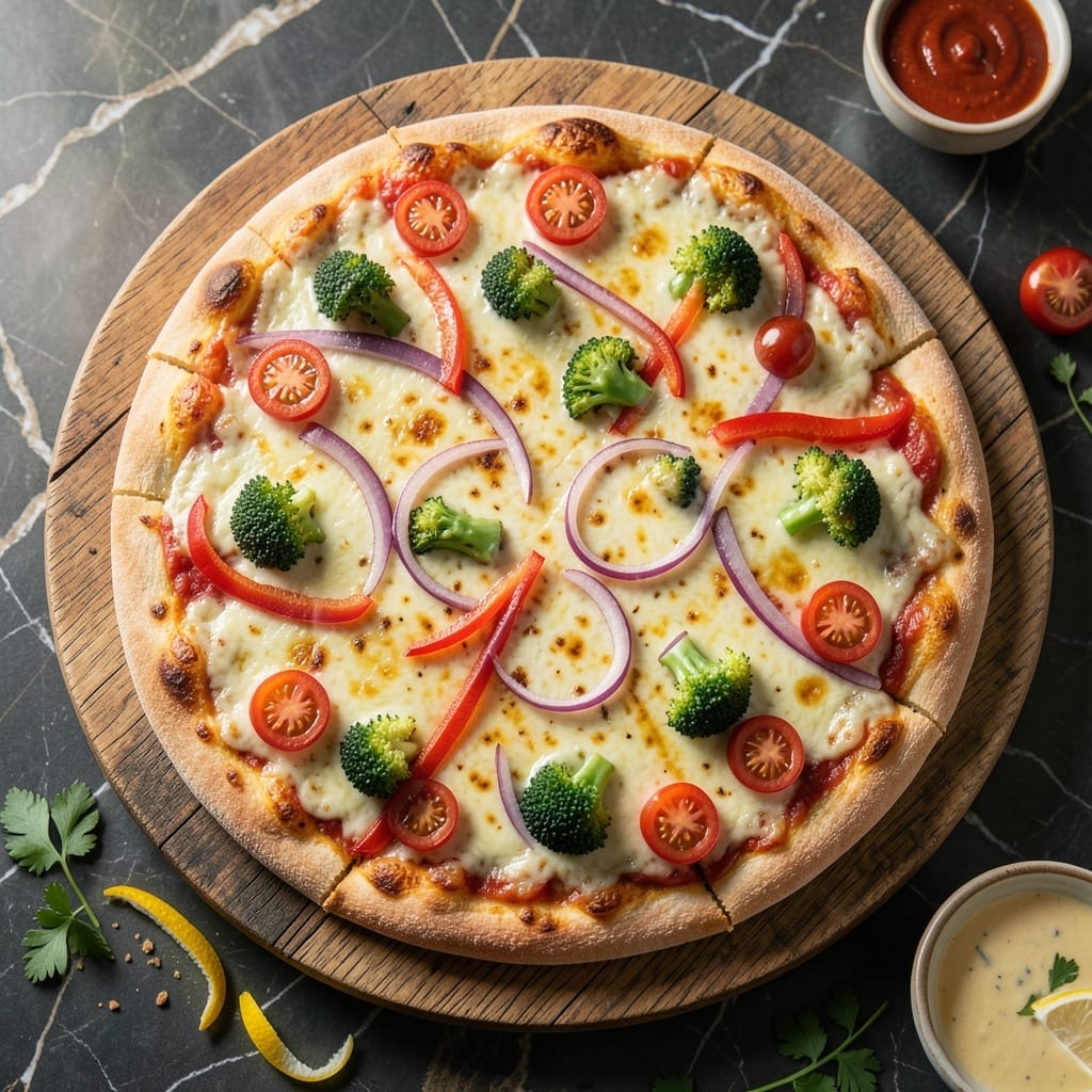 Vegetable Pizza Recipe Hidden Valley Ranch: Savory Garden Toppings With Creamy Dressing Base