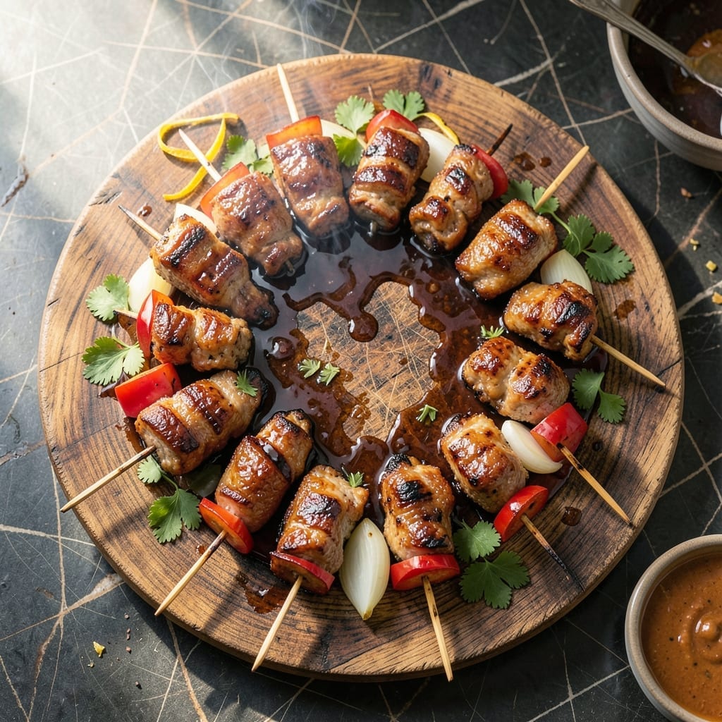 Pork Kabobs Recipe Grilled: Skewered Bites With Smoky Char