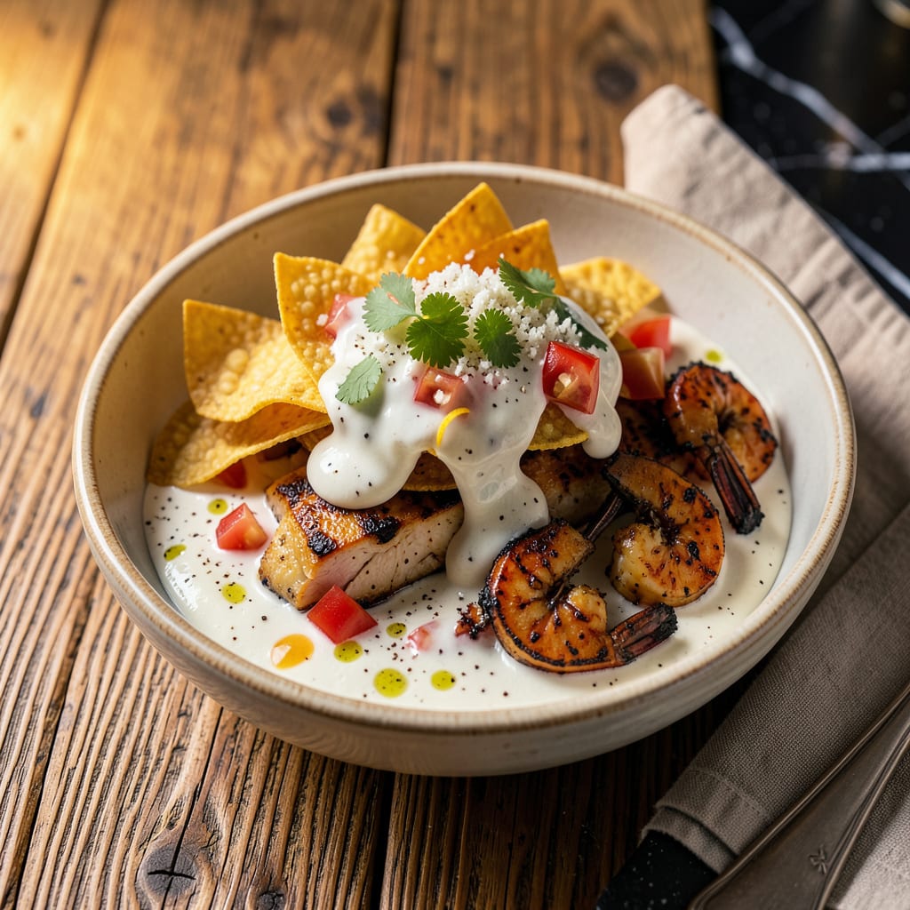 Complete del taco white sauce recipe overview image