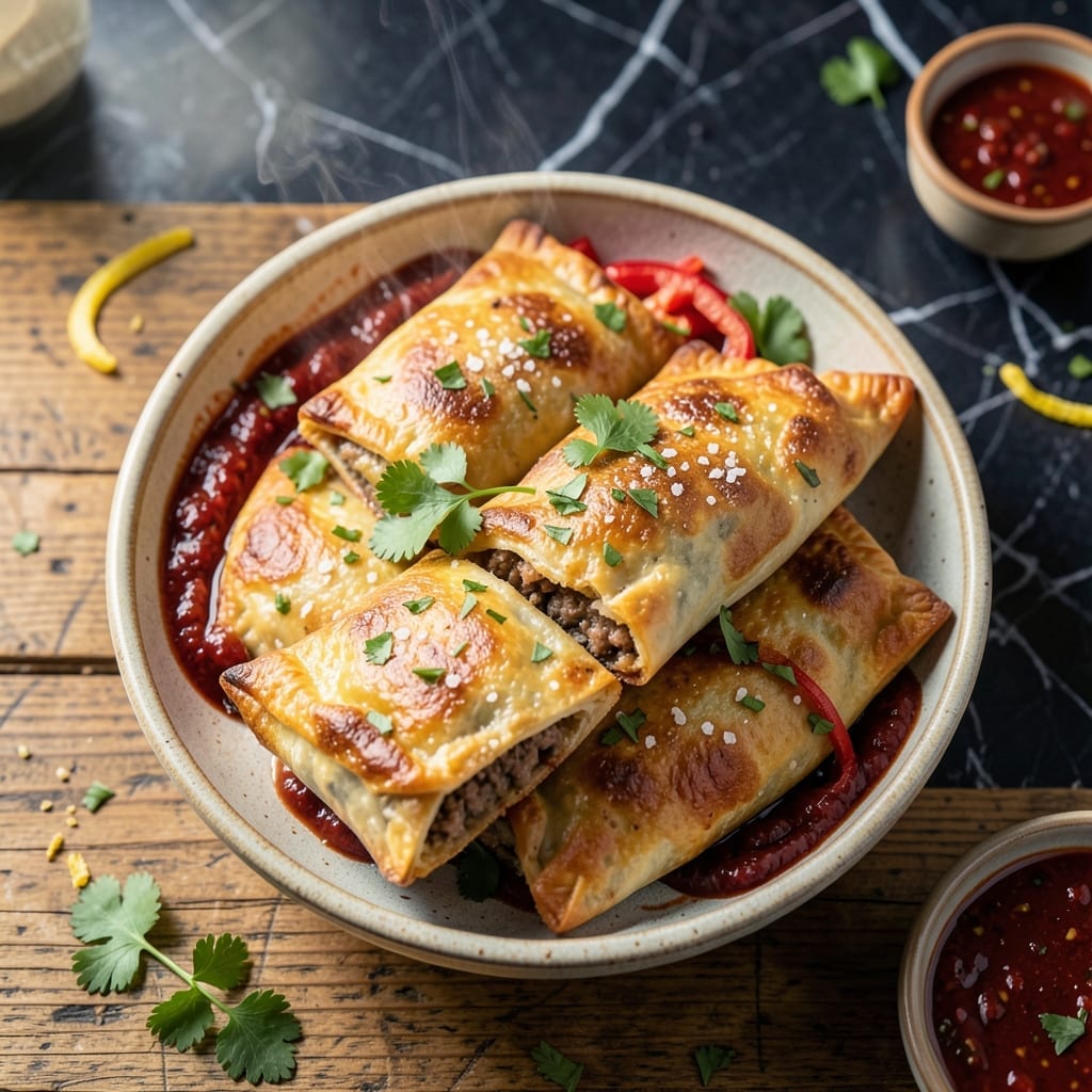 Meat Empanadas Recipe Baked: Golden Crust With Spiced Filling