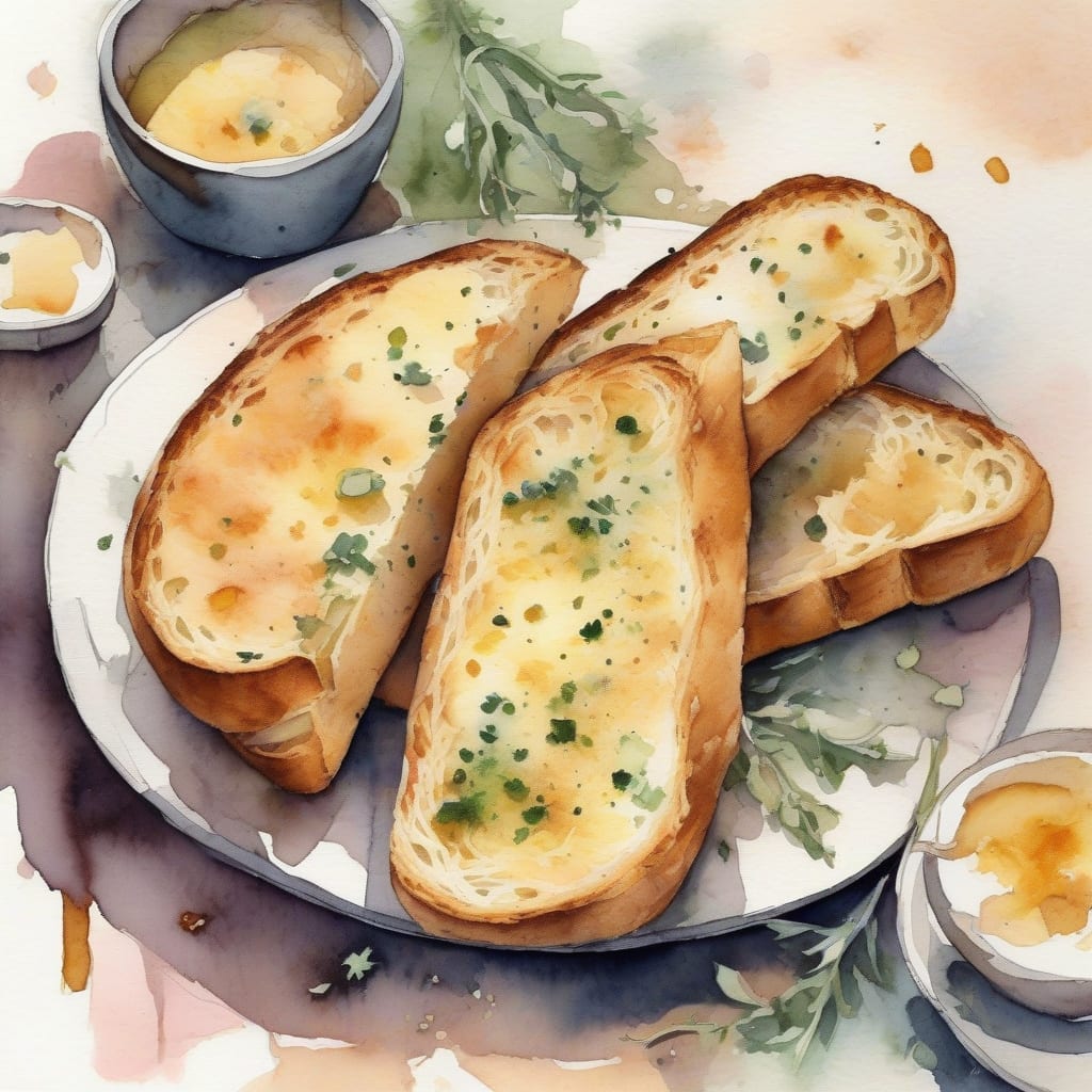 crispy garlic bread recipe