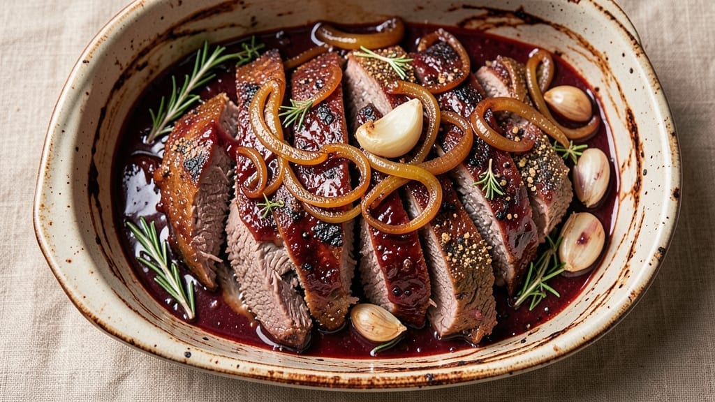 Beef Brisket Red Wine Recipe: Deeply Braised Richness With Bold Umami Notes