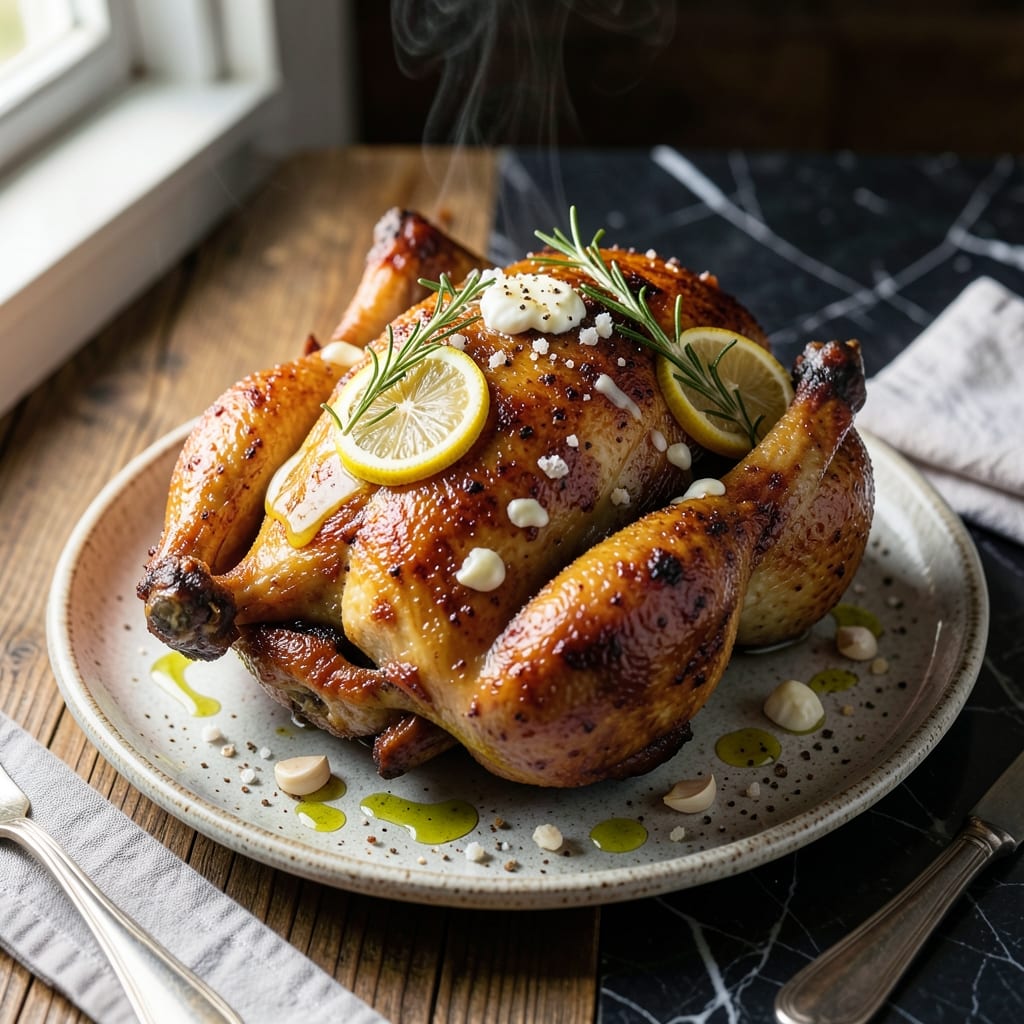 Full Chicken Recipe Oven: Golden Crisp Skin and Moist Meat