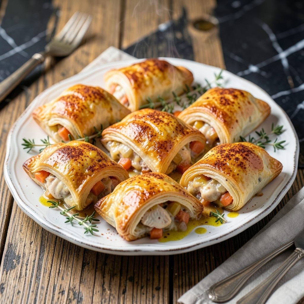 Mini Chicken Pot Pie Recipe With Crescent Rolls: Flaky Golden Pockets of Savory Filling Mini Chicken Pot Pie Recipe With Crescent Rolls: Flaky Golden Pockets of Savory Filling