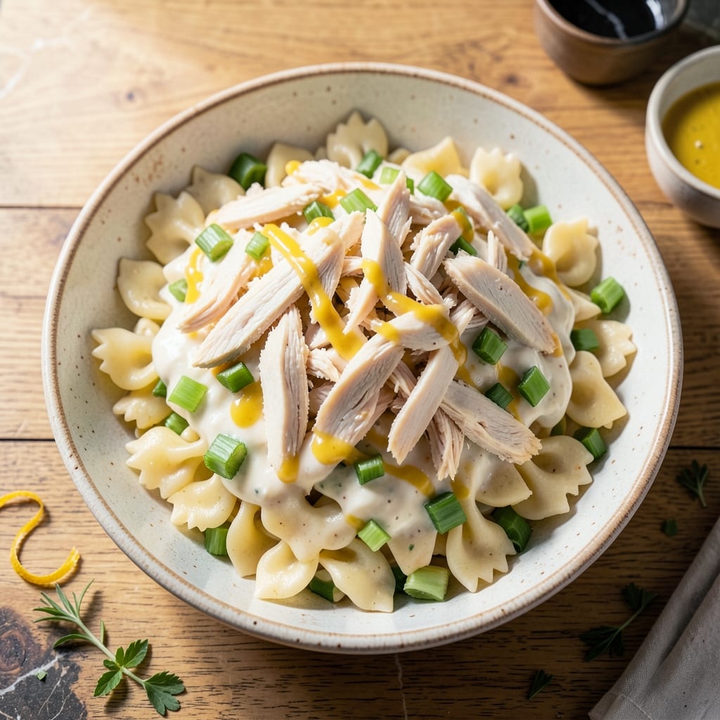 Chicken Salad Chick Pasta Salad Recipe: Copycat Creamy Bowtie Delight