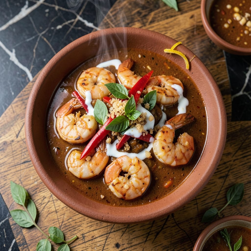 Thai Red Curry Shrimp Recipe: Aromatic Coconut Milk Sensation