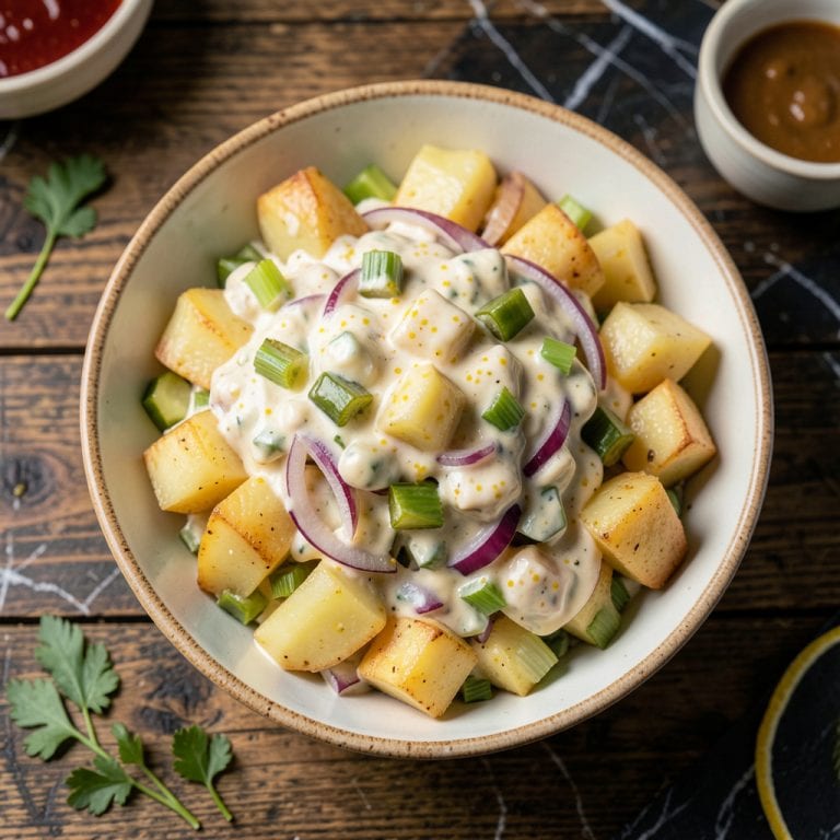 dickeys bbq potato salad recipe example with annotations
