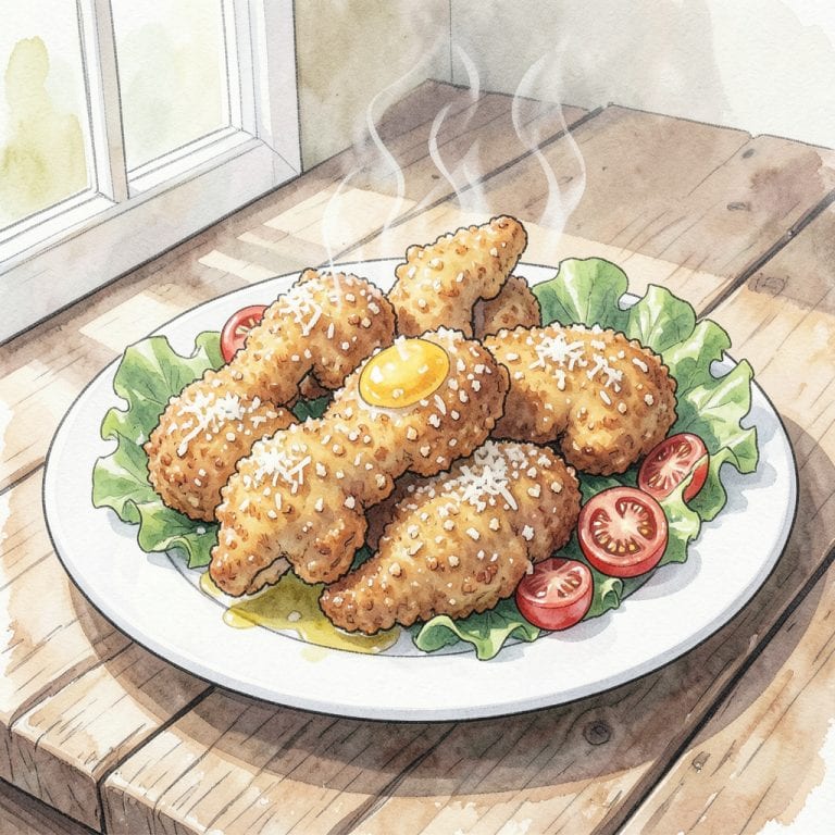 Dino Nuggets Recipe: Crispy Chicken Bites Kids Will Love example with annotations