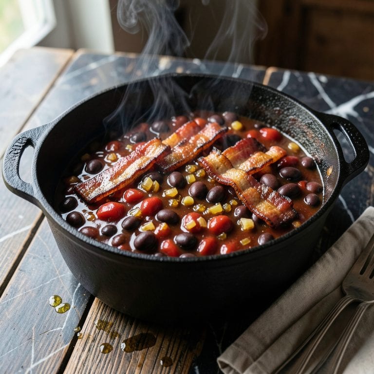 Comprehensive Dinosaur BBQ Beans Recipe: Smoky Sweet Sauce With Bacon Depth visual reference