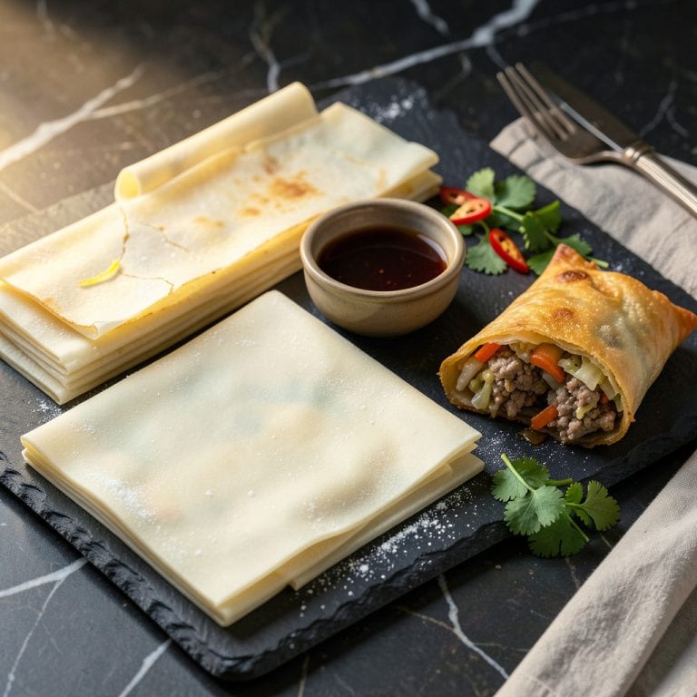Do Egg Roll Wrappers Go Bad: Shelf Life and Storage Explained illustration with key details