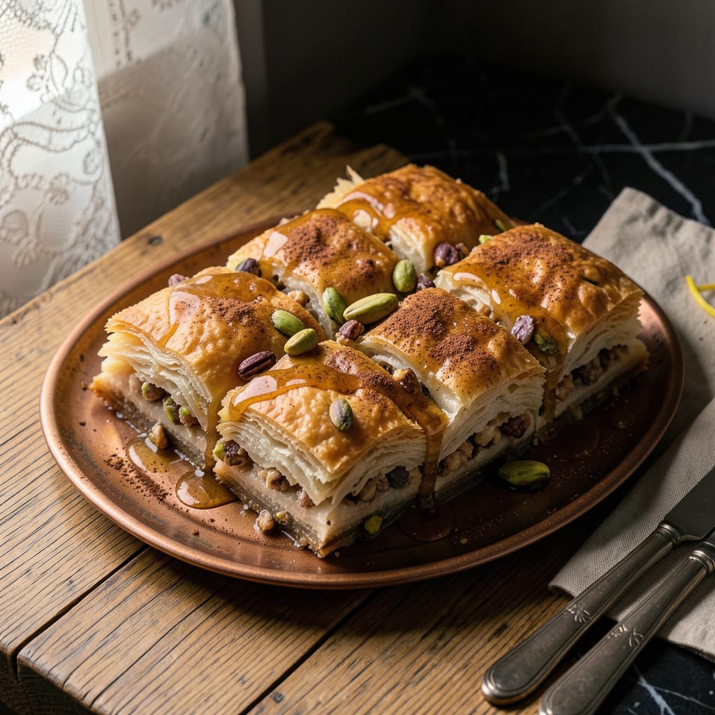 do you refrigerate baklava illustration with key details