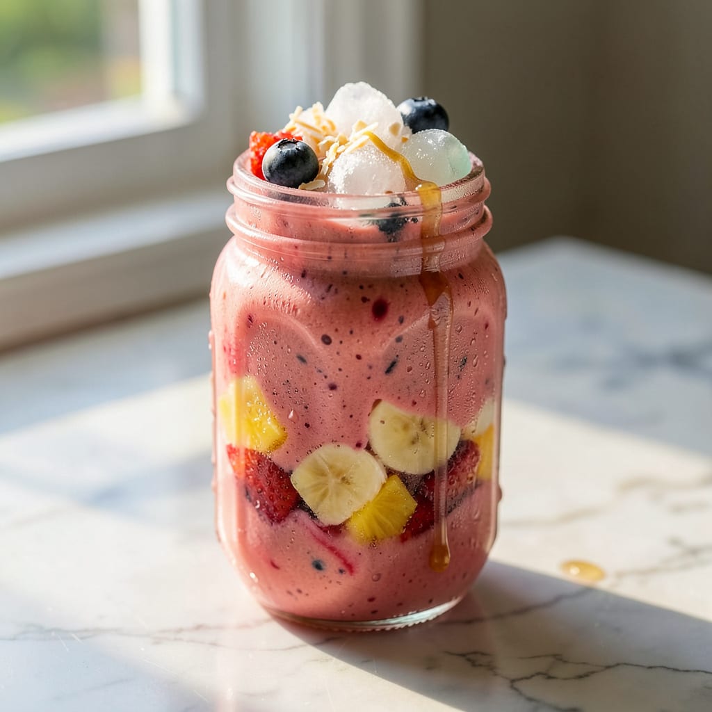 Comprehensive does ice go in smoothies visual reference