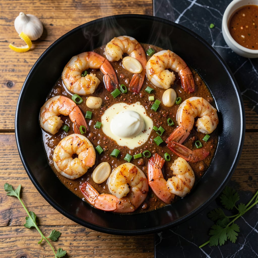 Drago's BBQ Shrimp Recipe: New Orleans Butter Basted Spice Bomb detailed visual guide