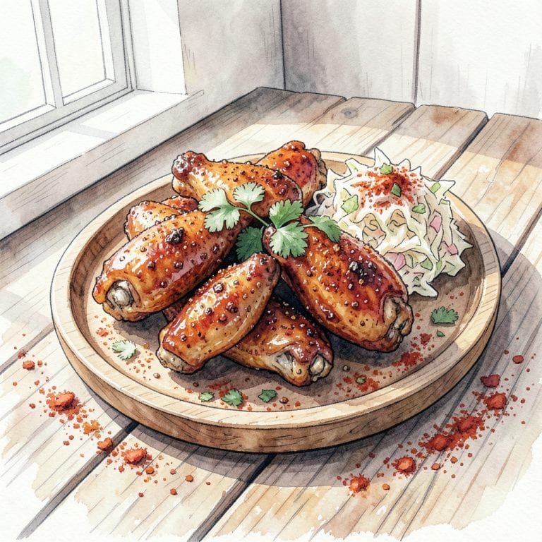 Dry Rub BBQ Wings Recipe: Finger Licking Spice in Every Bite example with annotations