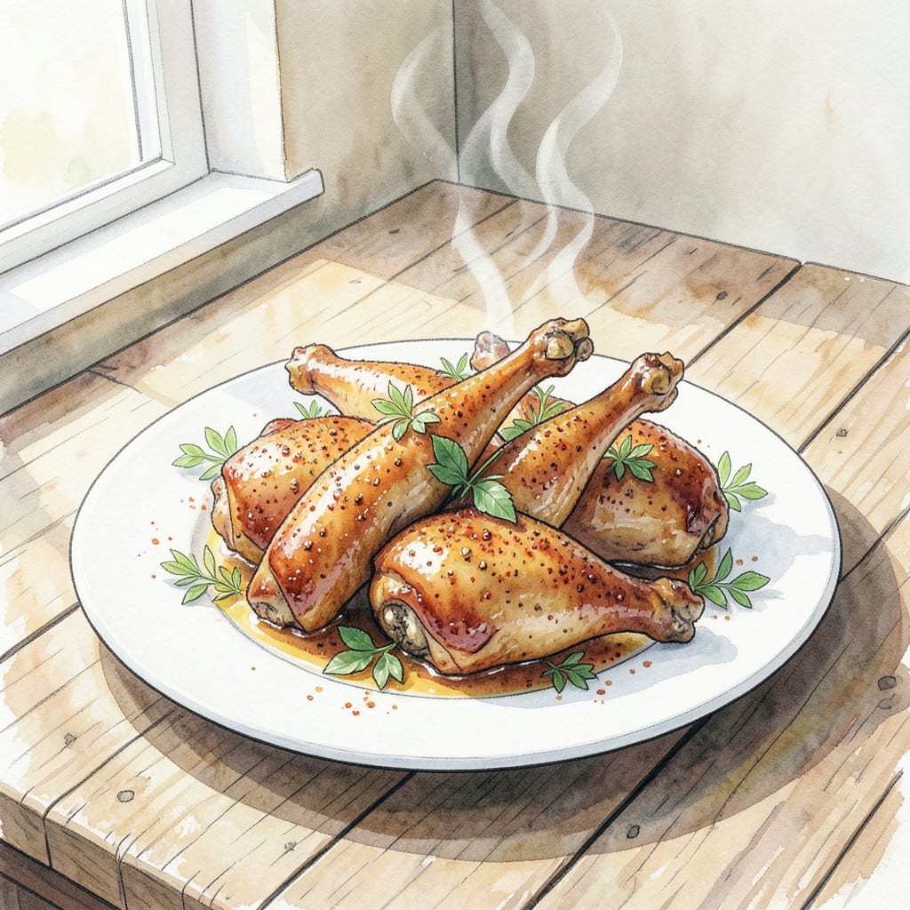 Duck Wing Recipe: Crispy, Spicy, and Finger Licking Good example with annotations