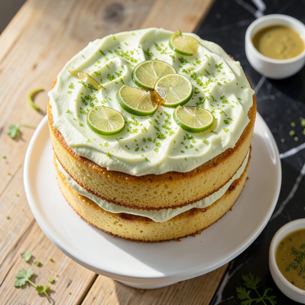 Comprehensive duncan hines key lime cake recipe visual reference
