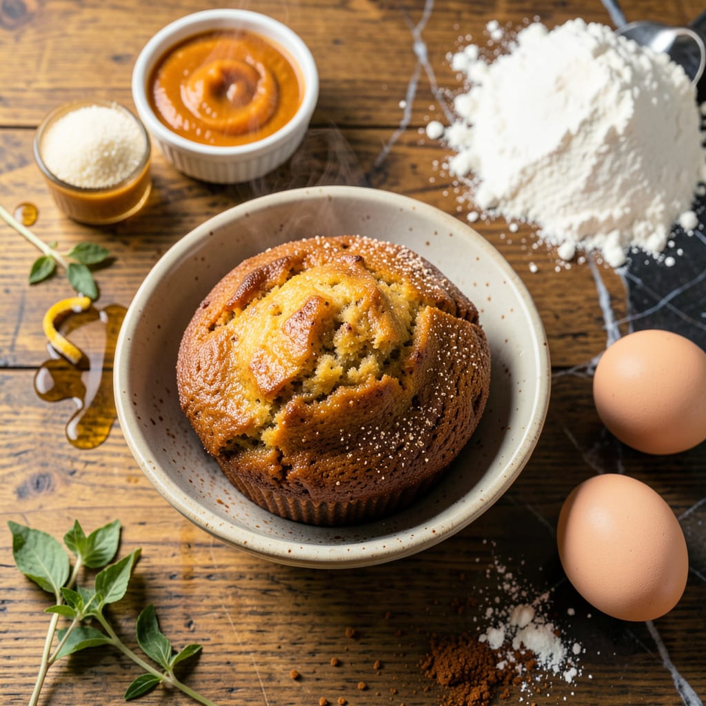 Visual representation of Dunkin Donuts Pumpkin Muffin Recipe: Spiced Copycat Bakery Style
