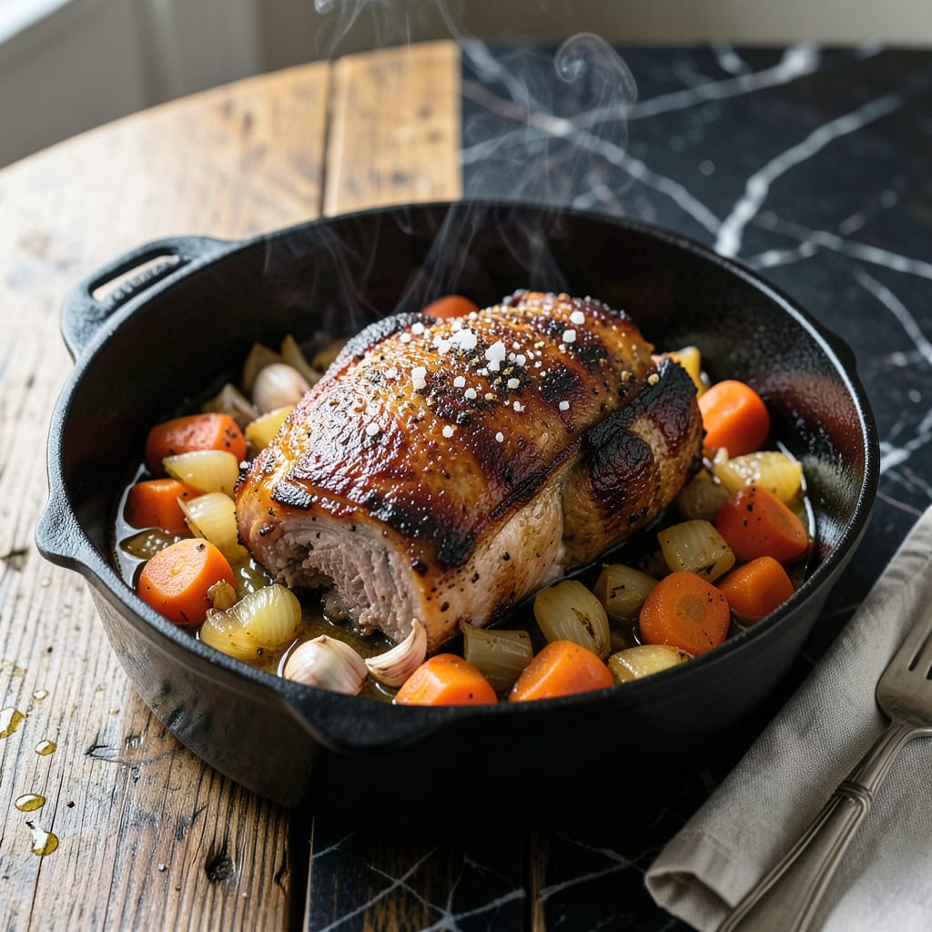 Dutch Oven Pork Shoulder Recipe: Fall Off The Bone Succulence detailed visual guide