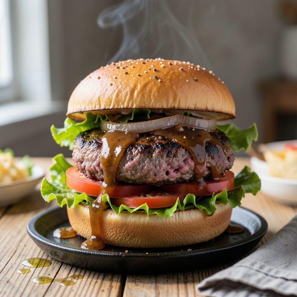 Barbecue Beef Burger Recipe: Grill-Mastered Juiciness With Bold Smoke