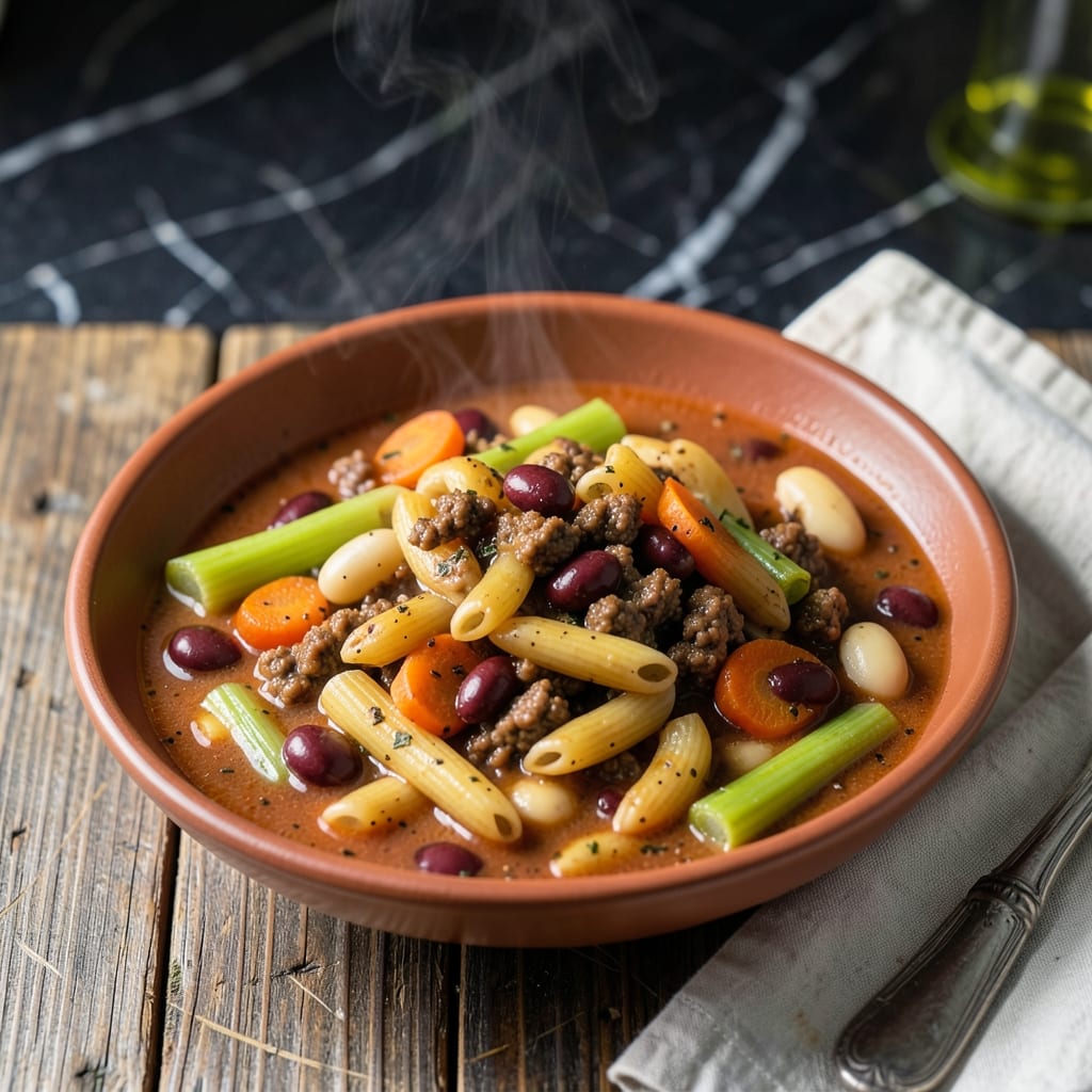 Olive Garden Pasta Fagioli Recipe Copycat Crock Pot: Hearty Italian Soup With Minimal Effort
