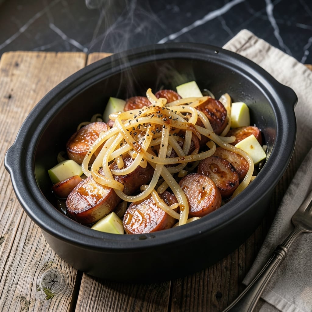 Kielbasa and Kraut Recipe Crock Pot: Set-It-and-Forget-It Savory Supper